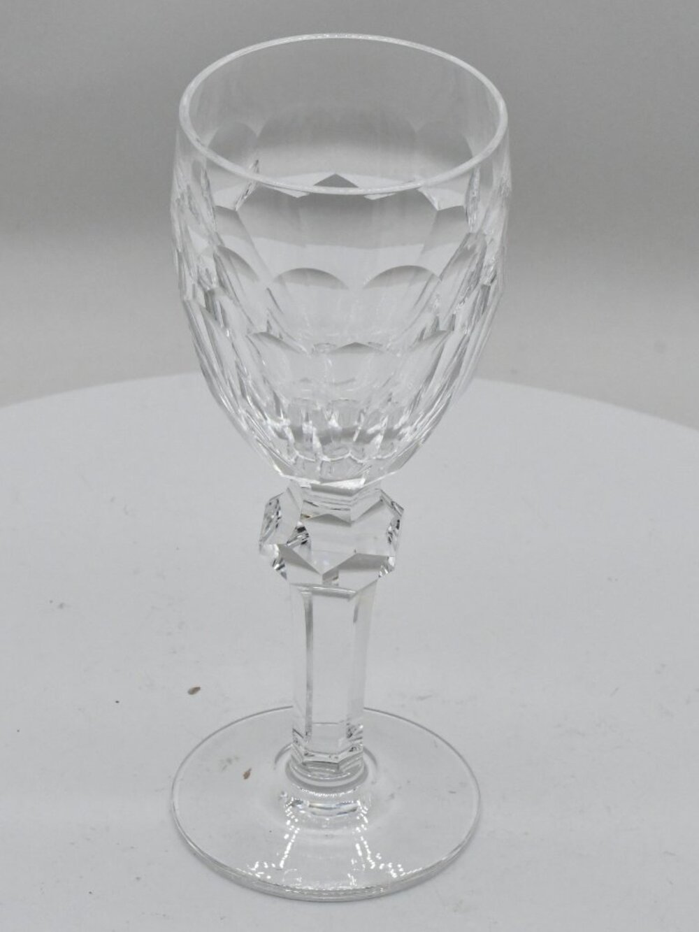 Vintage Waterford Crystal Curranghmore Claret Wine Glass 7 1/8"